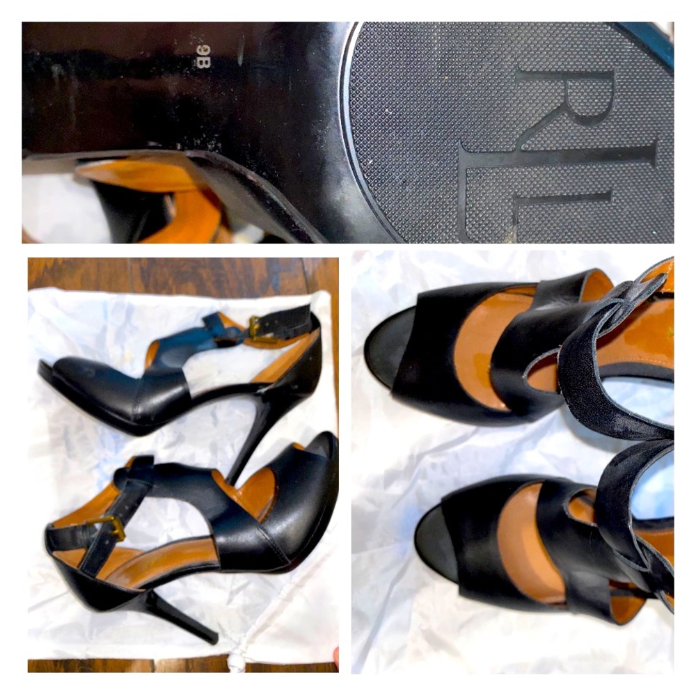 RL heels Sz 9 - platform bottom